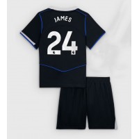 Chelsea Reece James #24 Tretí Detský futbalový dres 2025-26 Krátky Rukáv (+ trenírky)